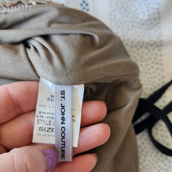 St. John Couture One-piece Swimsuit - Picture 4 of 8